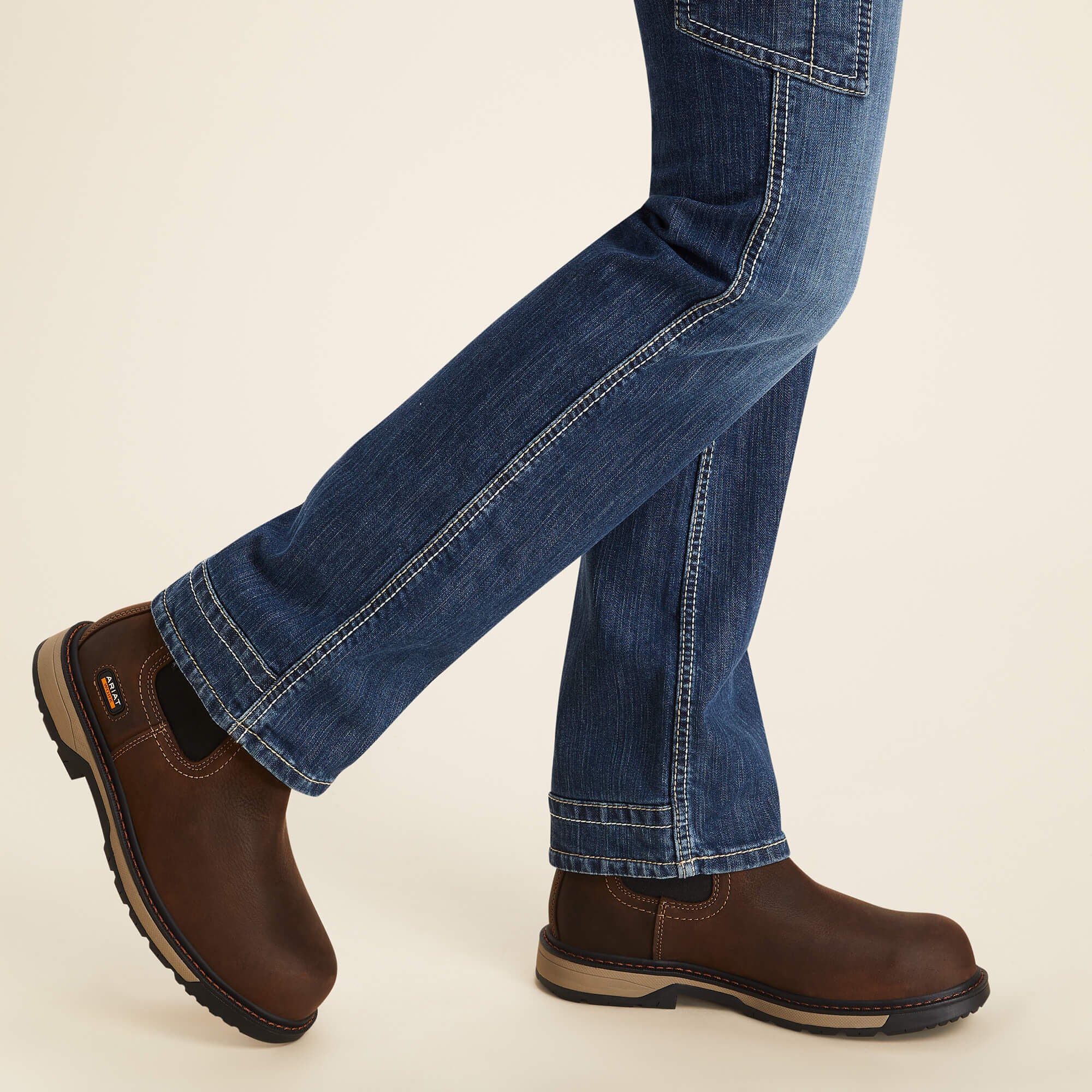 FR Perfect Rise DuraLight Stretch Cell Phone Pocket Straight Jean-Ariat