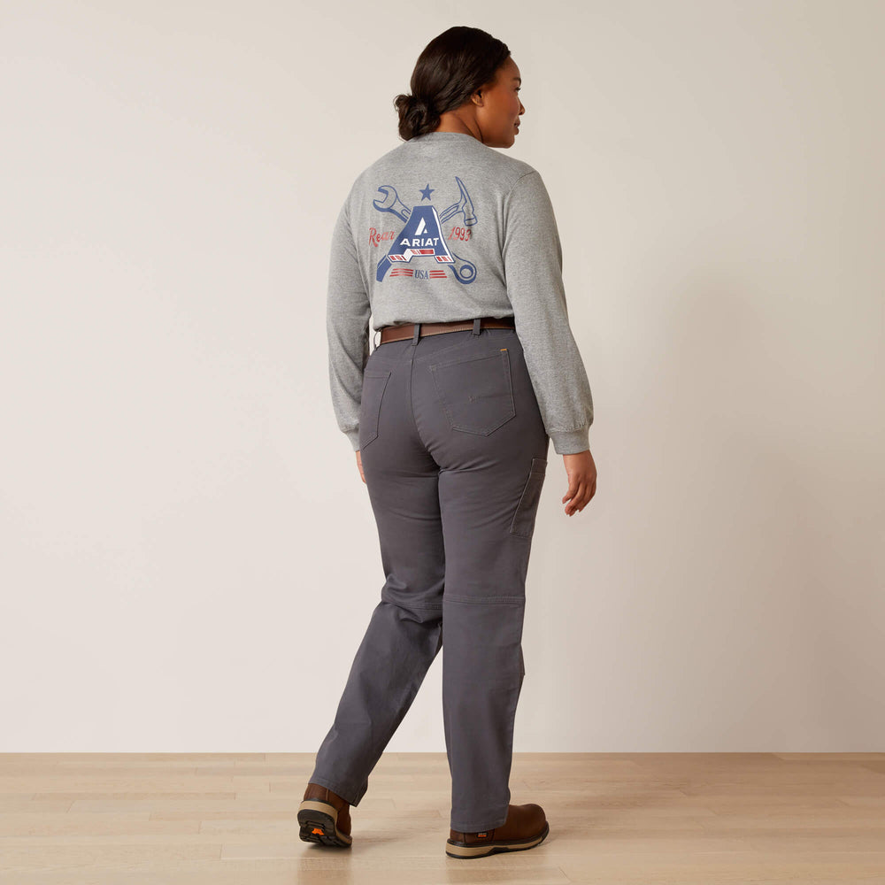Rebar PR DuraStretch Made Tough Double Front Straight Pant-Ariat