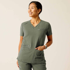 Clara 6 Pocket Scrub Top-Ariat