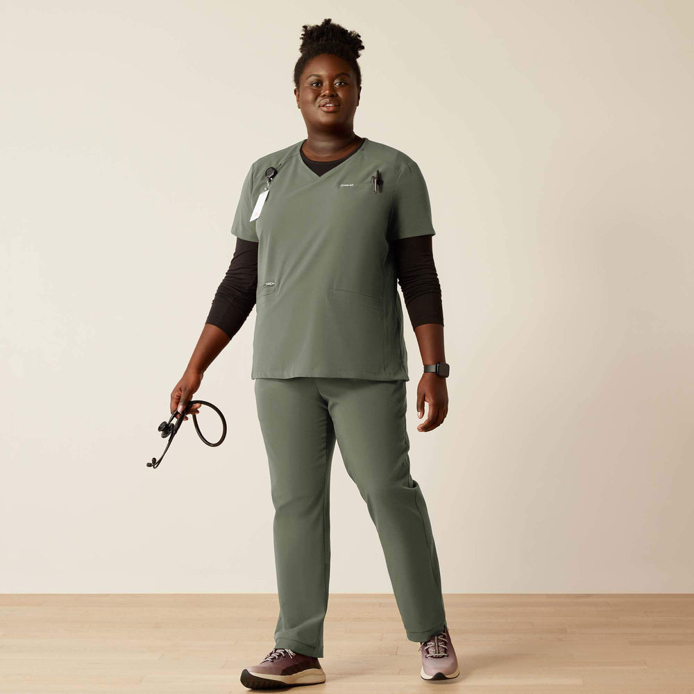 Clara 6 Pocket Scrub Top-Ariat