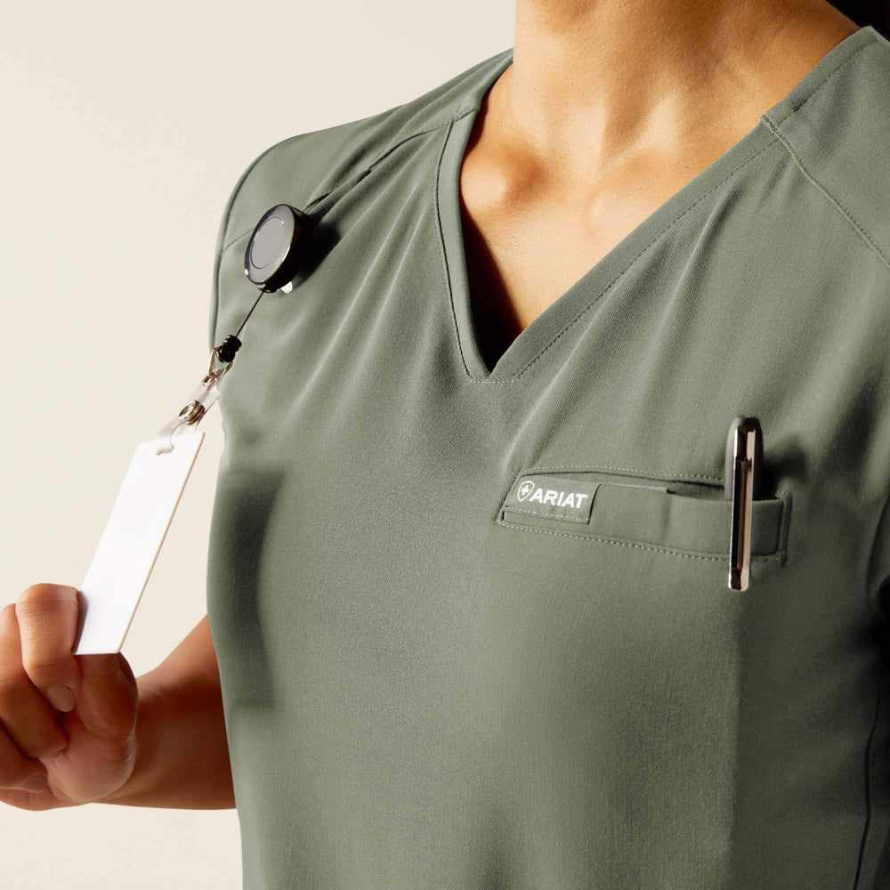 Clara 6 Pocket Scrub Top-Ariat