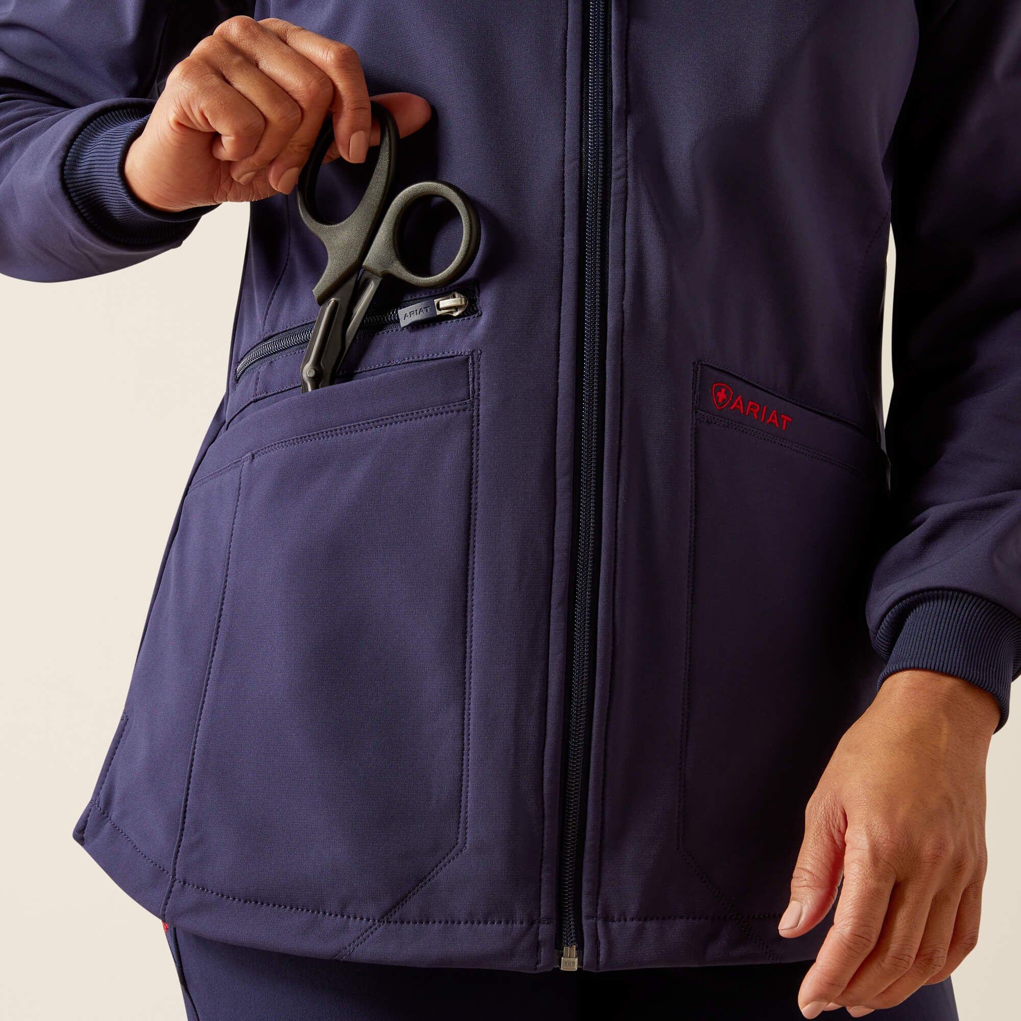 Rosalyn Utility Scrub Jacket-Ariat