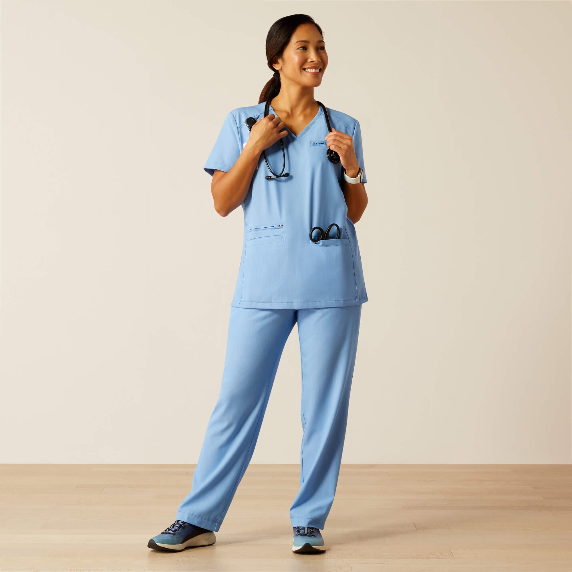 Clara 6 Pocket Scrub Top-Ariat