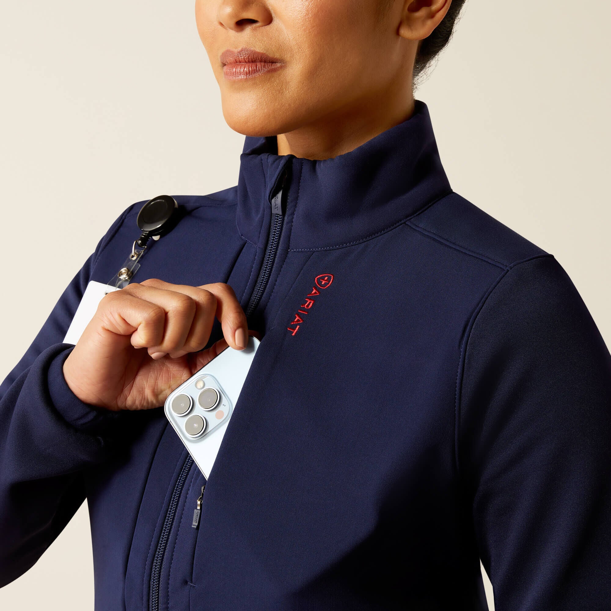 Sina Fleece Scrub Jacket-Ariat