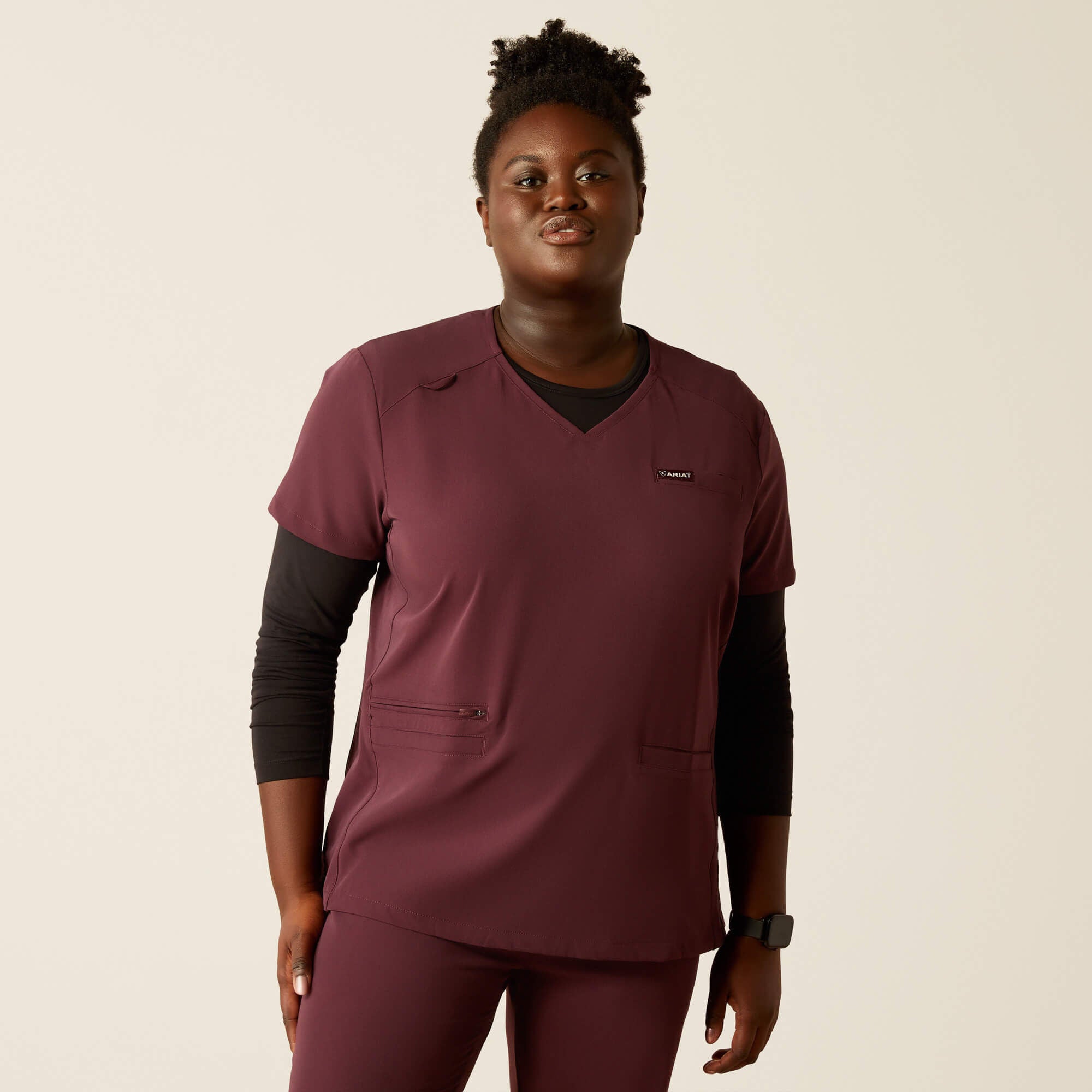 Clara 6 Pocket Scrub Top-Ariat