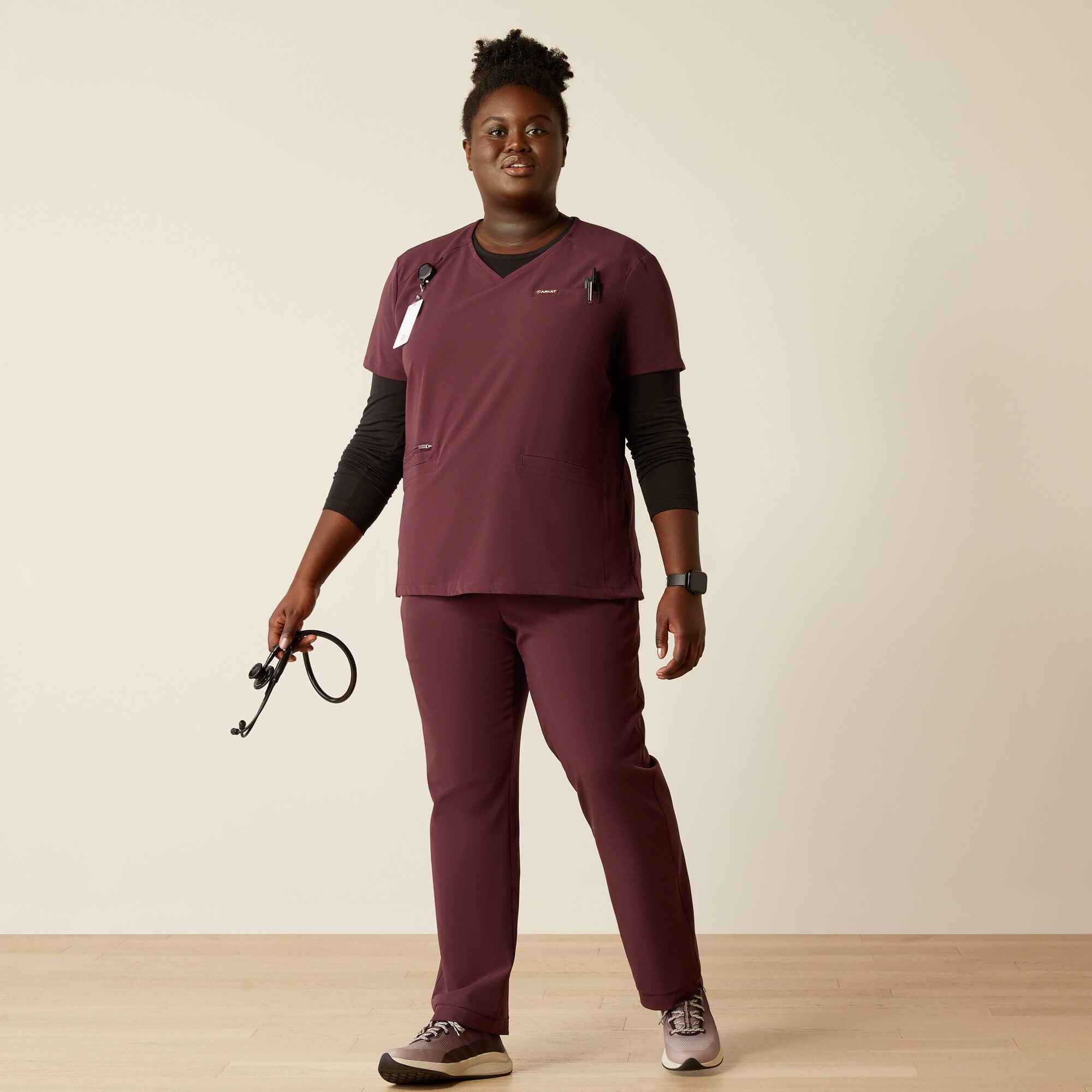 Clara 6 Pocket Scrub Top-Ariat