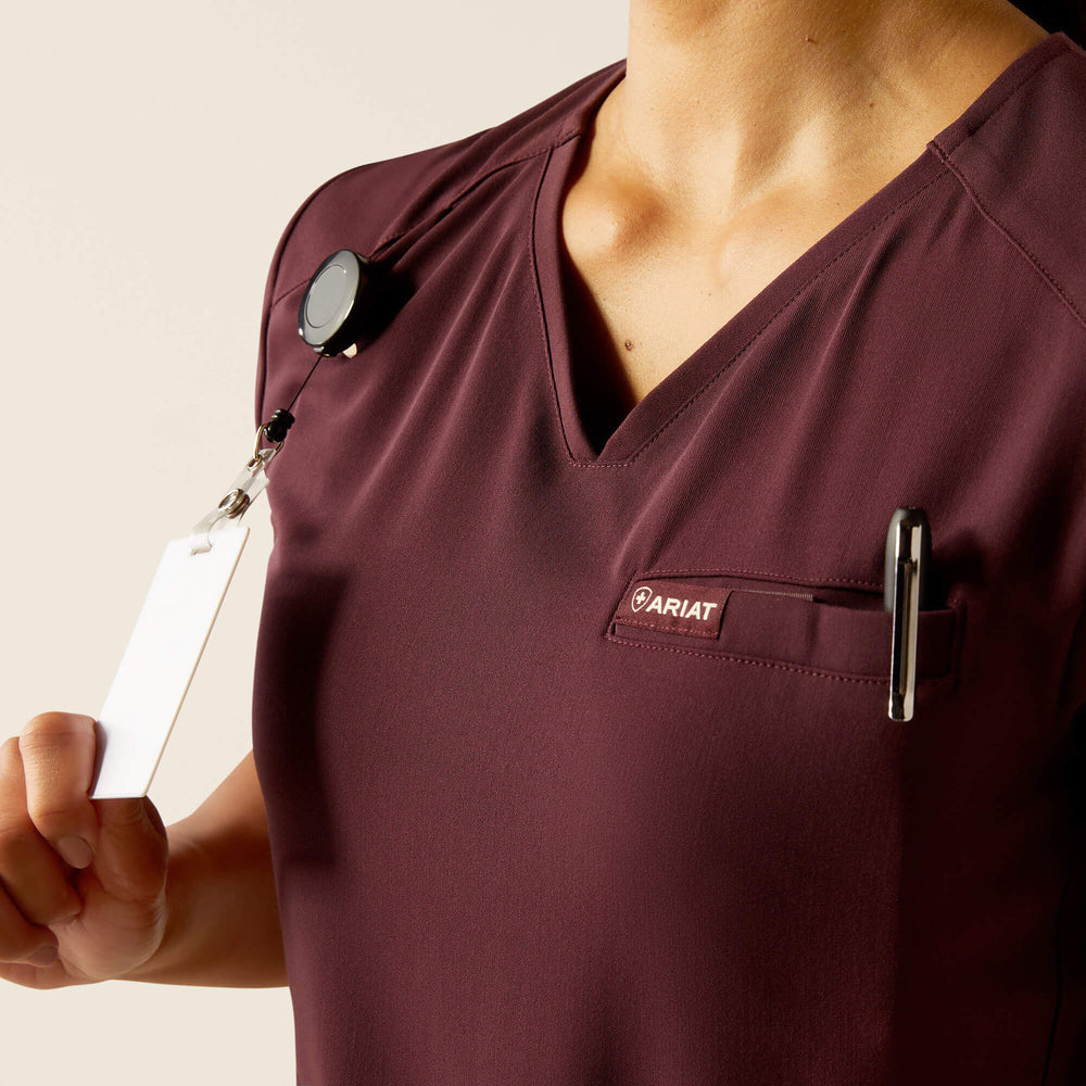 Clara 6 Pocket Scrub Top-Ariat