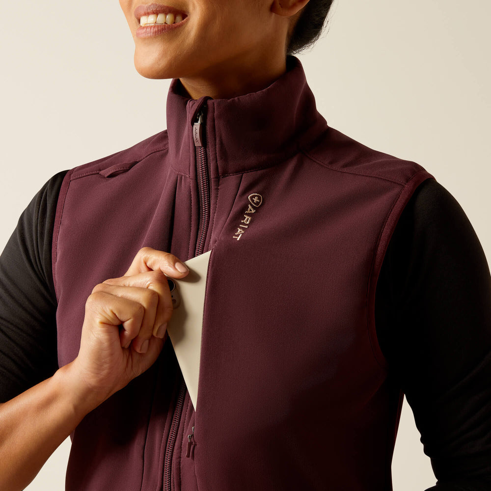 Sina Fleece Scrub Vest-Ariat