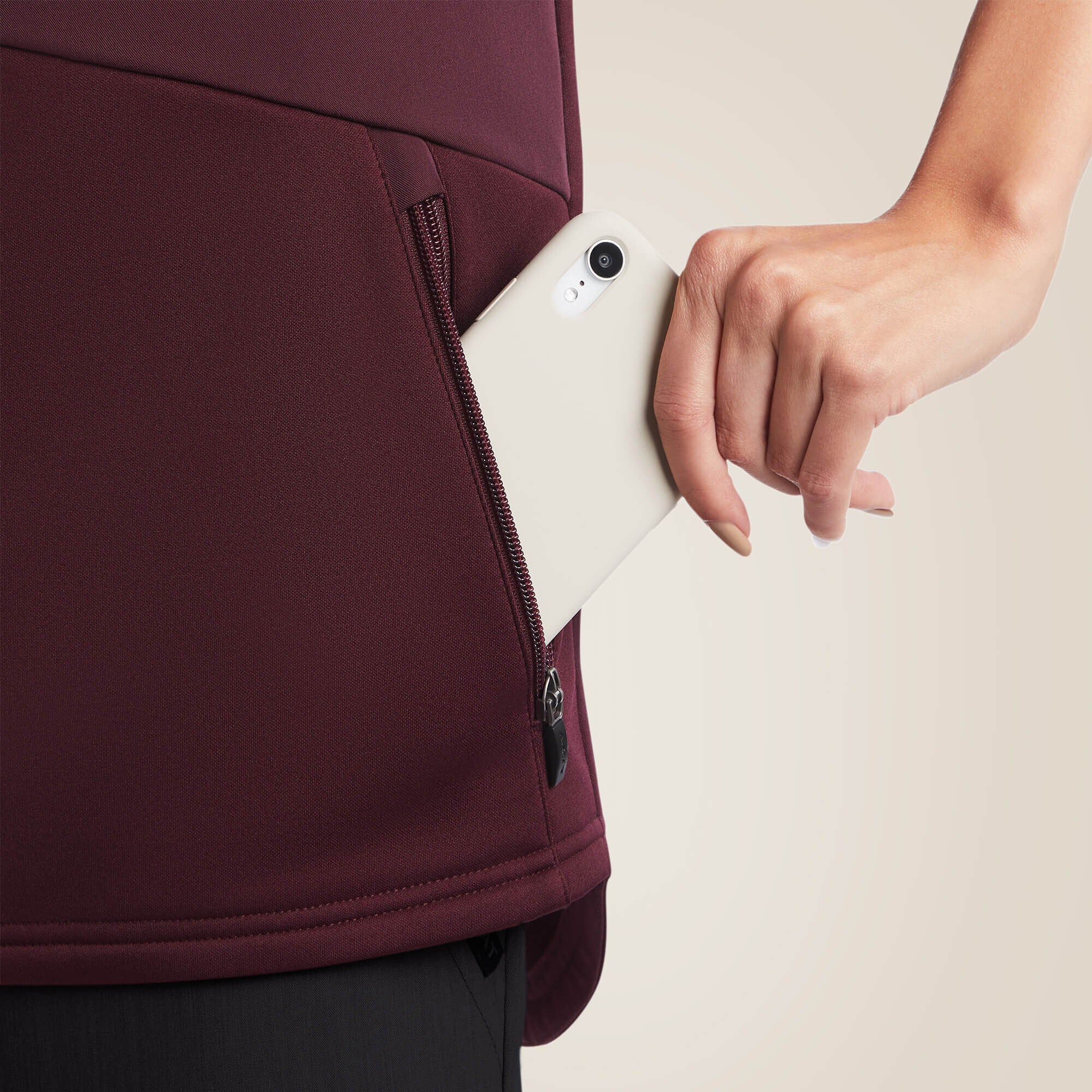Sina Fleece Scrub Vest-Ariat