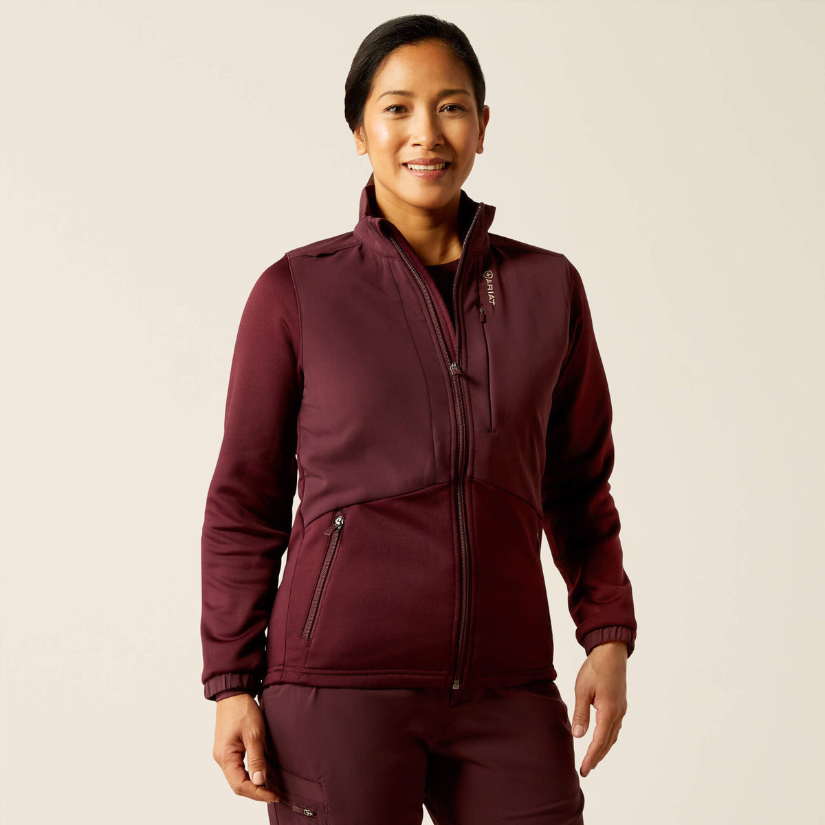 Sina Fleece Scrub Jacket-Ariat