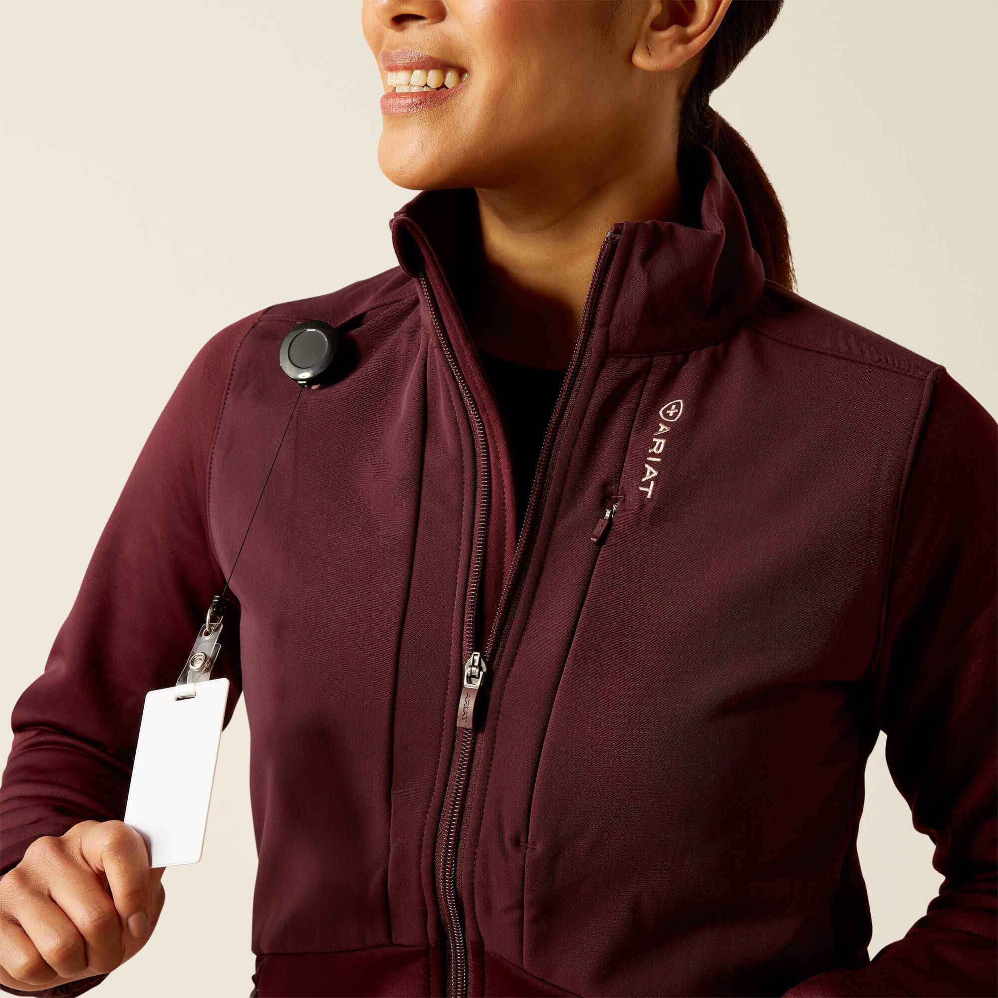 Sina Fleece Scrub Jacket-Ariat