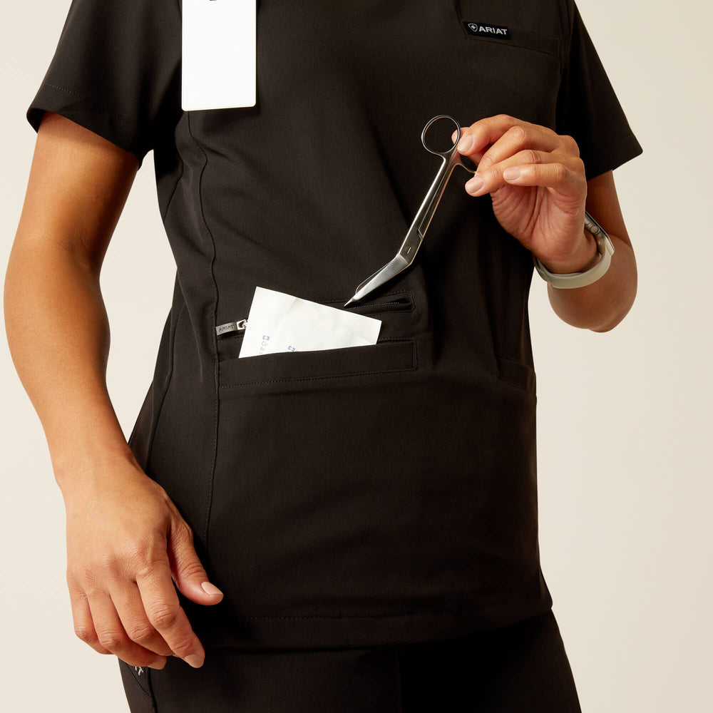 Clara 6 Pocket Scrub Top-Ariat