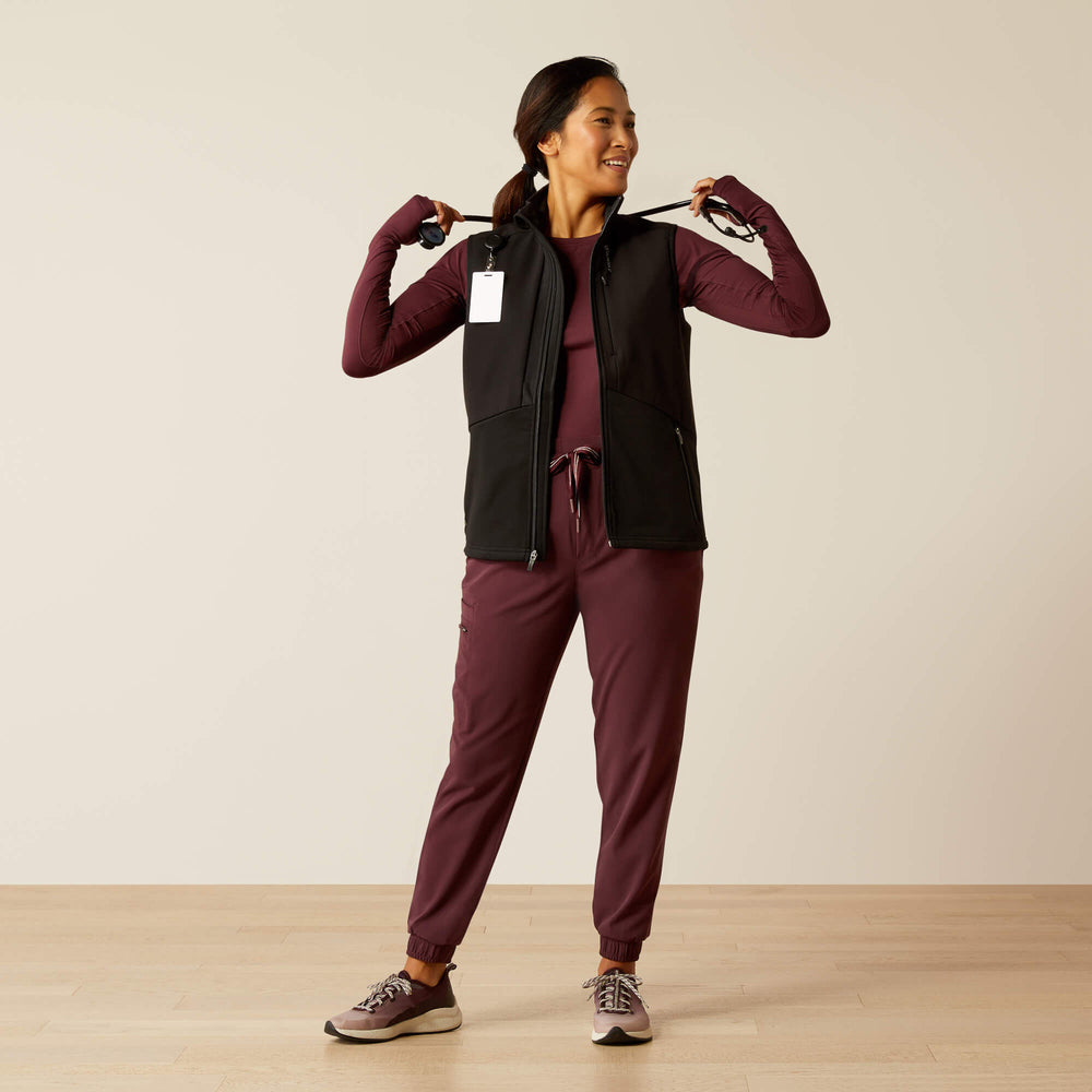 Sina Fleece Scrub Vest-Ariat