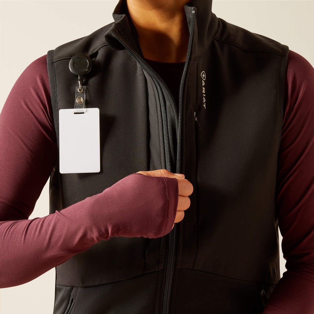 Sina Fleece Scrub Vest-Ariat