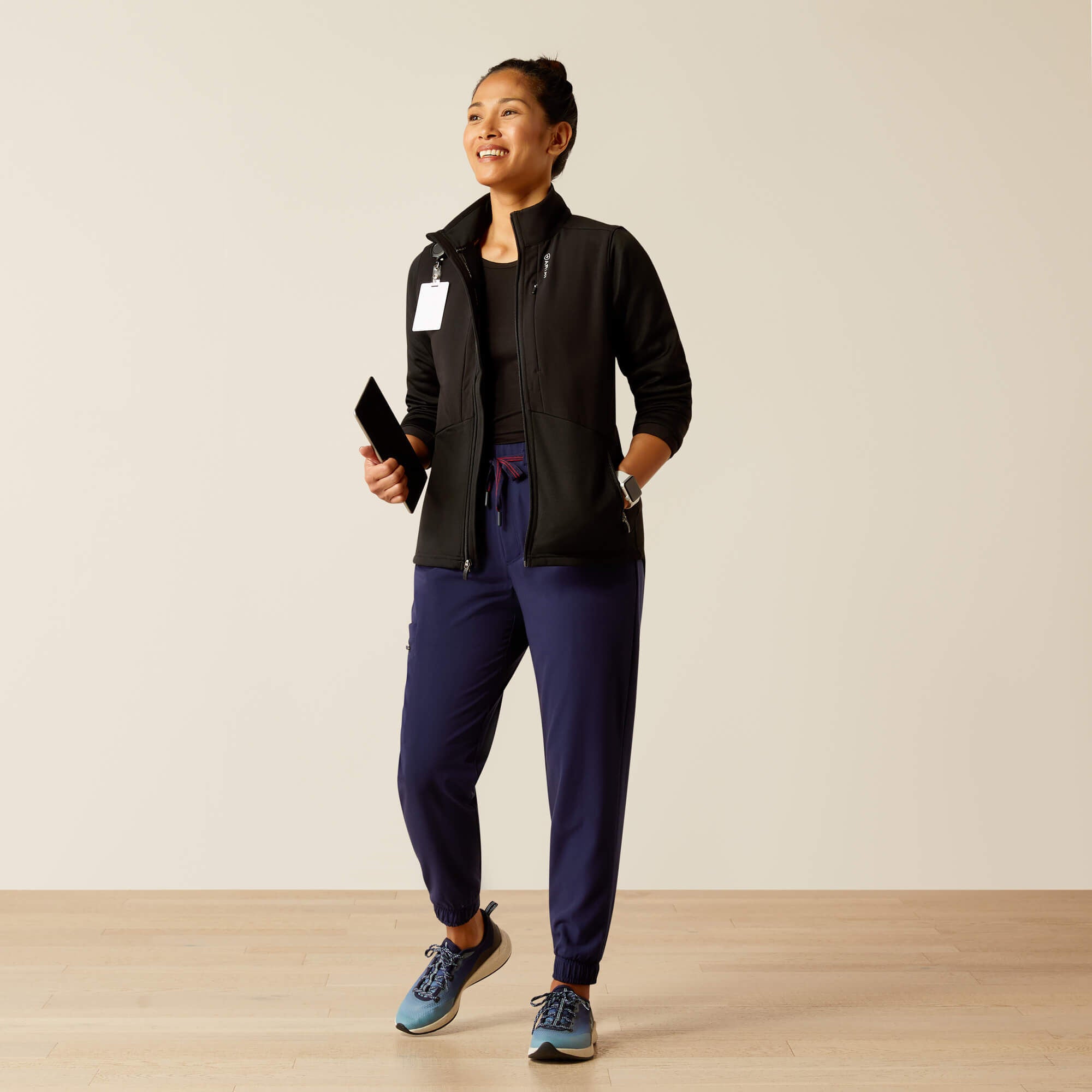 Sina Fleece Scrub Jacket-Ariat