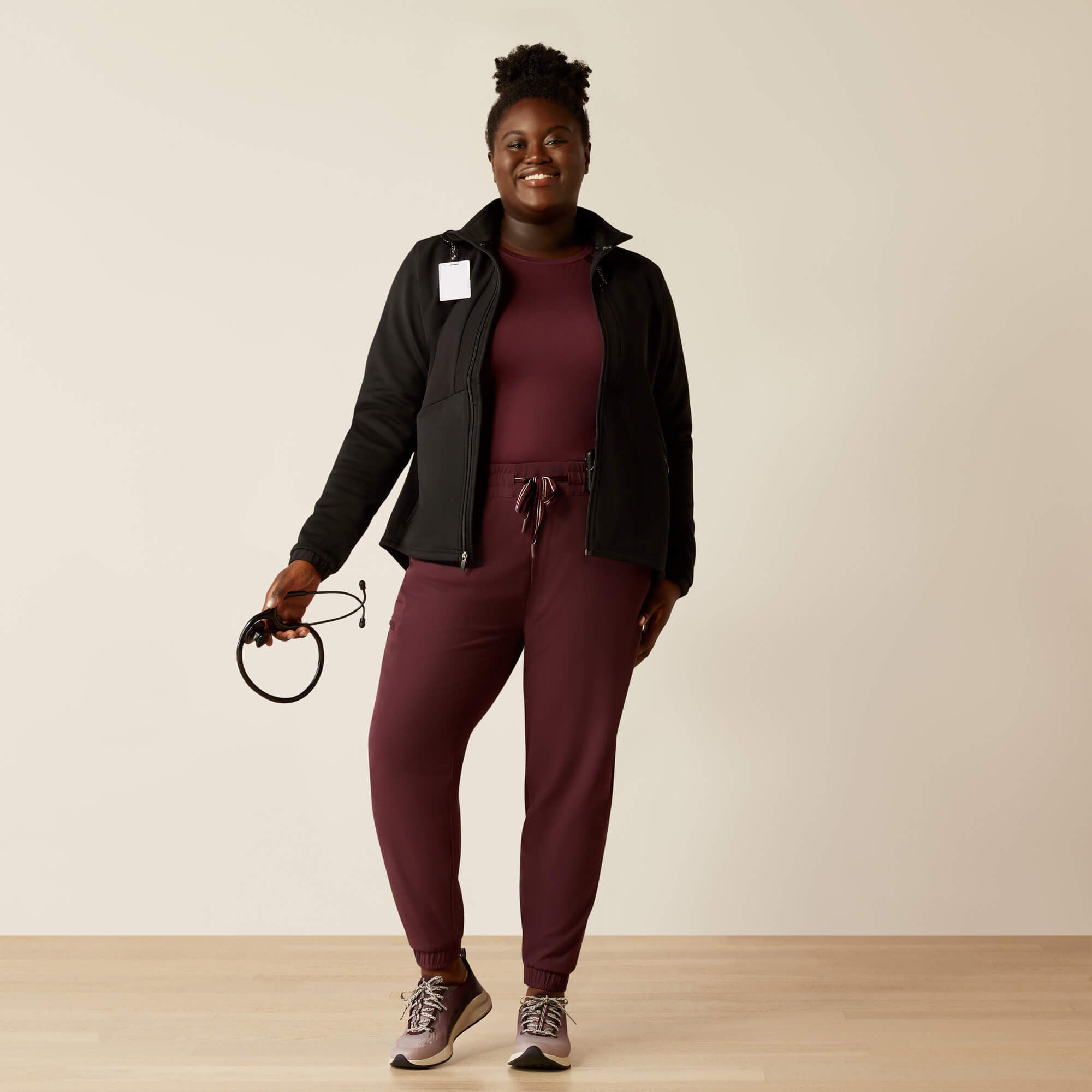 Sina Fleece Scrub Jacket-Ariat