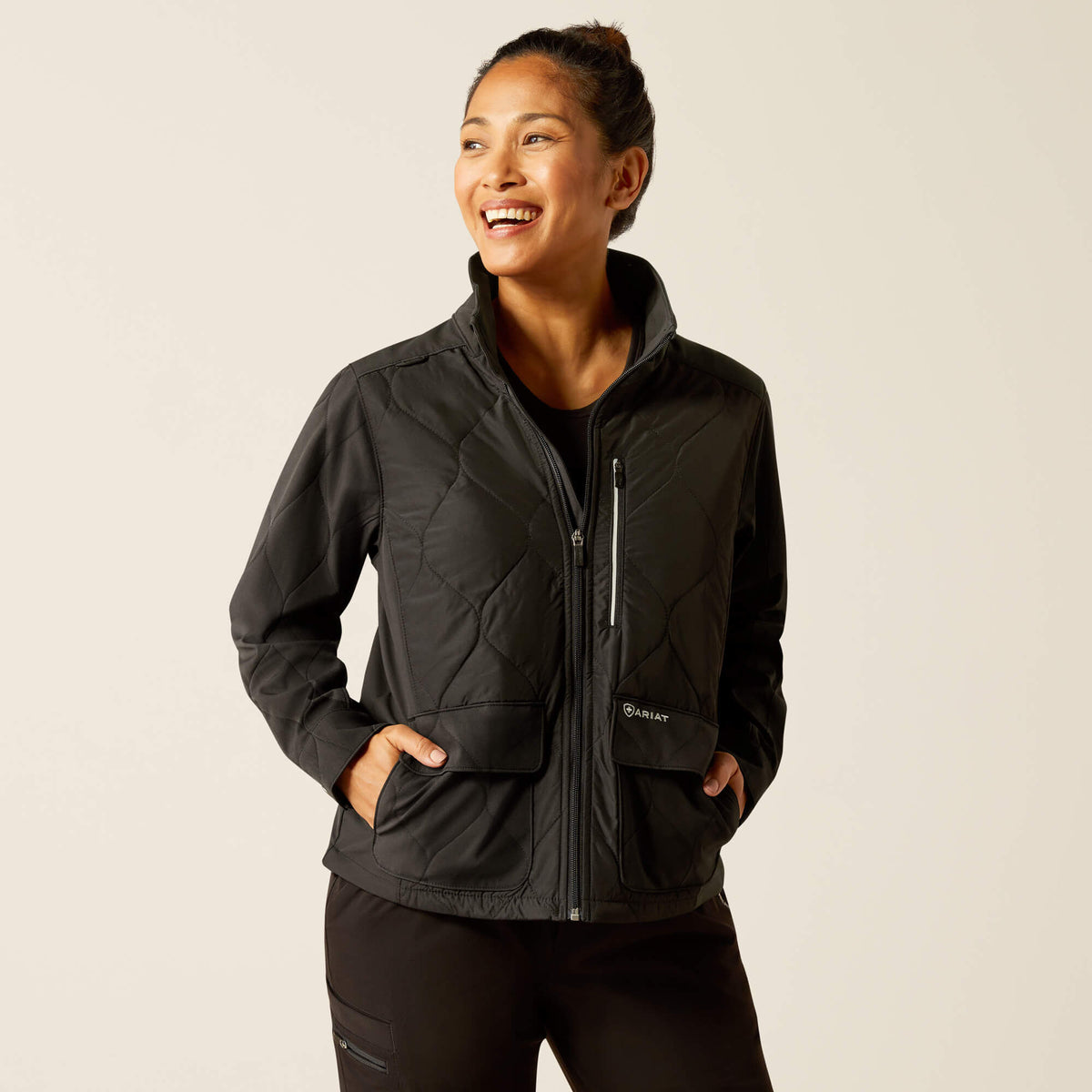 Ambroise Insulated Scrub Jacket-Ariat