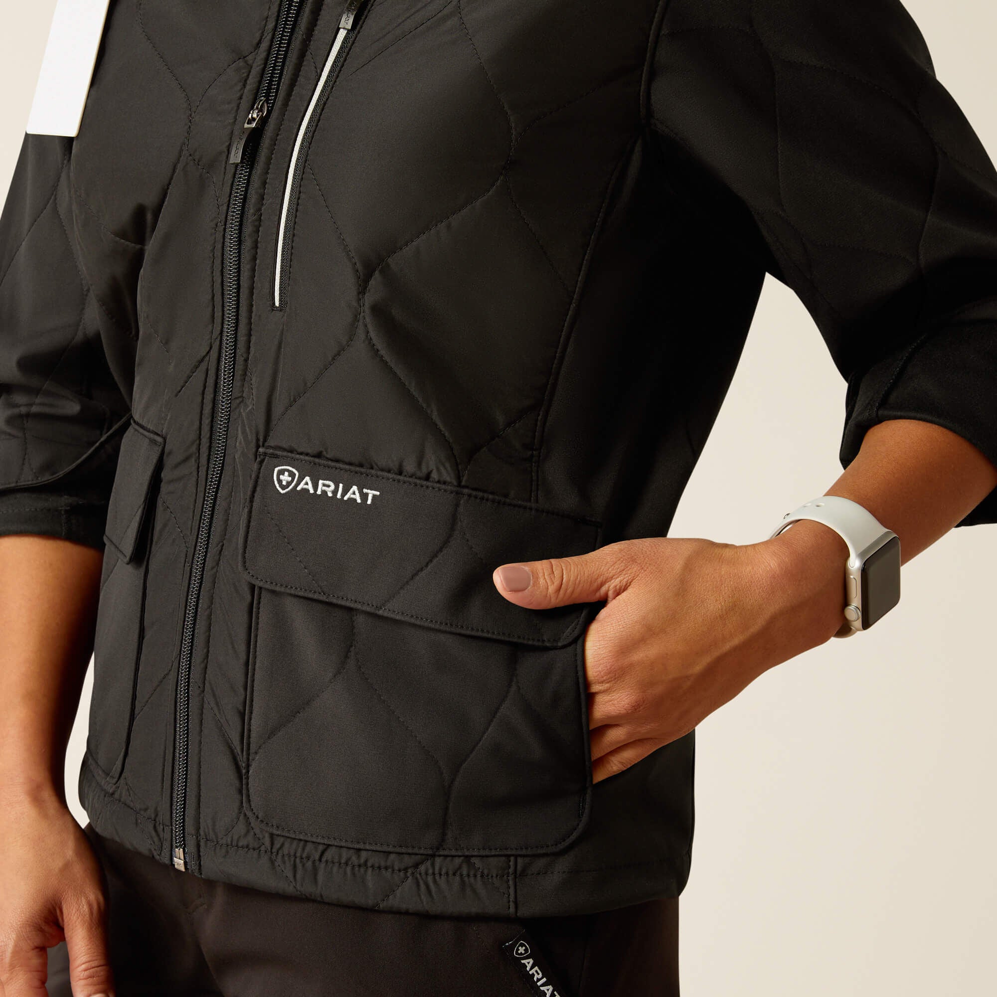 Ambroise Insulated Scrub Jacket-Ariat