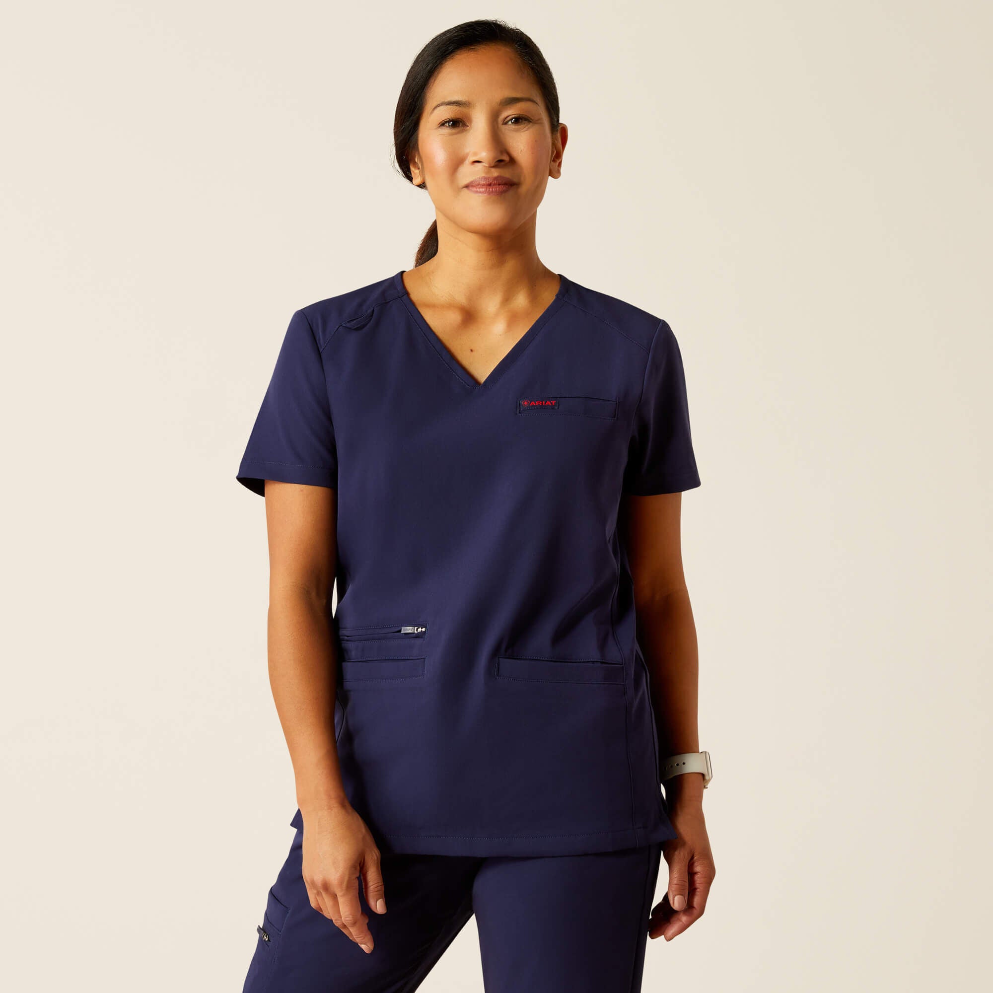 Clara 6 Pocket Scrub Top-Ariat