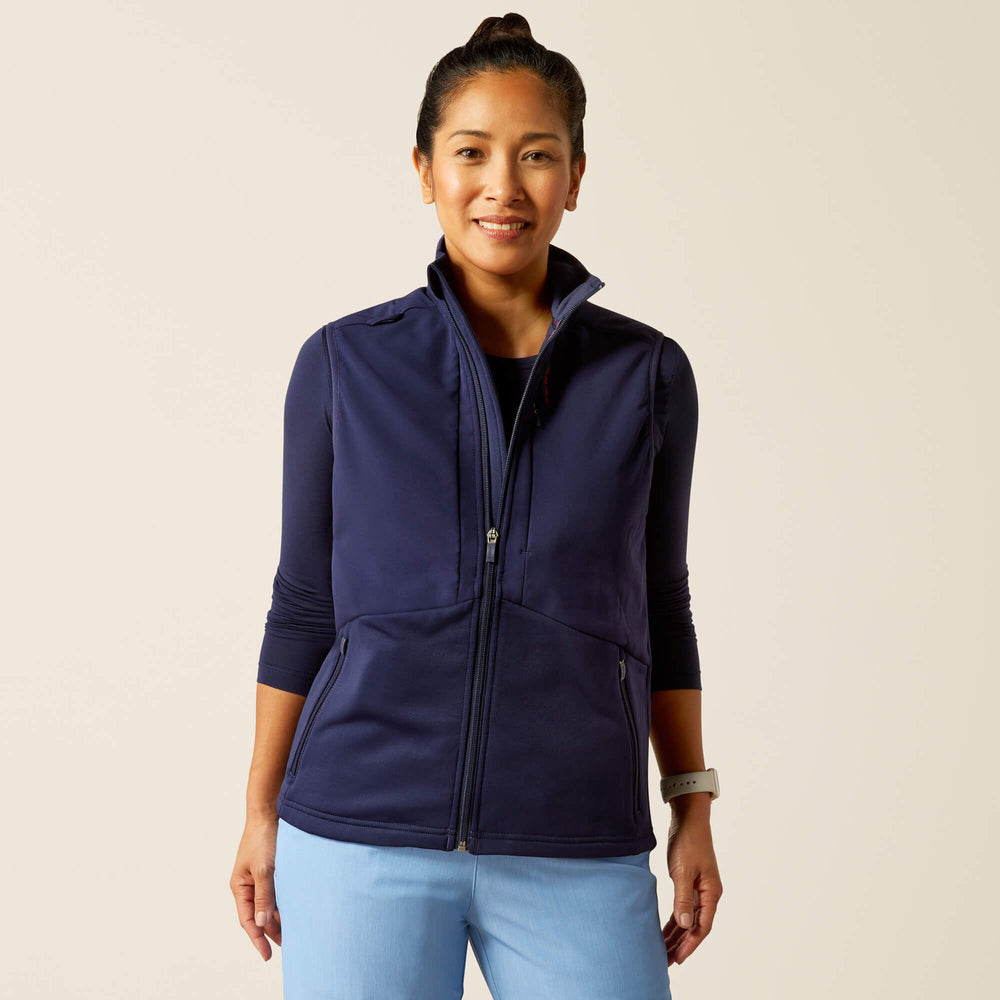 Sina Fleece Scrub Vest-Ariat