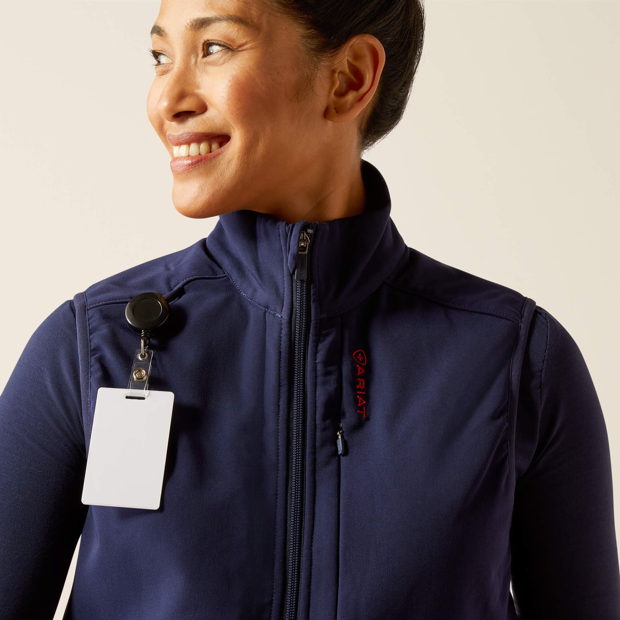 Sina Fleece Scrub Vest-Ariat