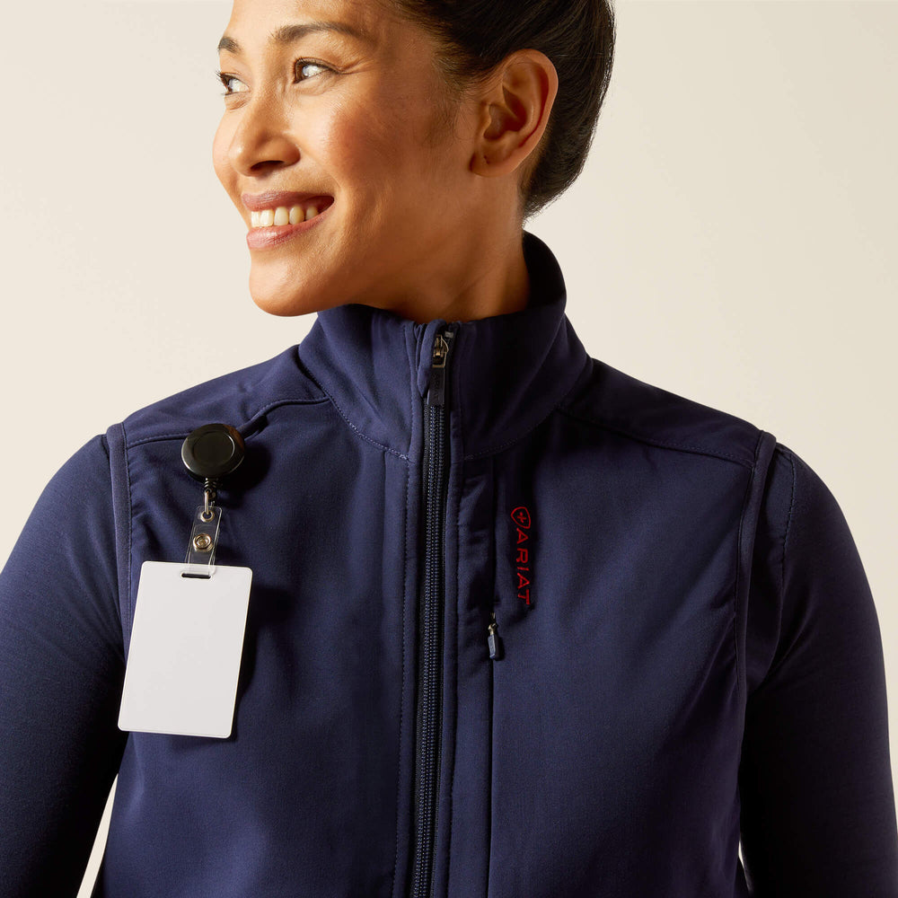 Sina Fleece Scrub Vest-Ariat