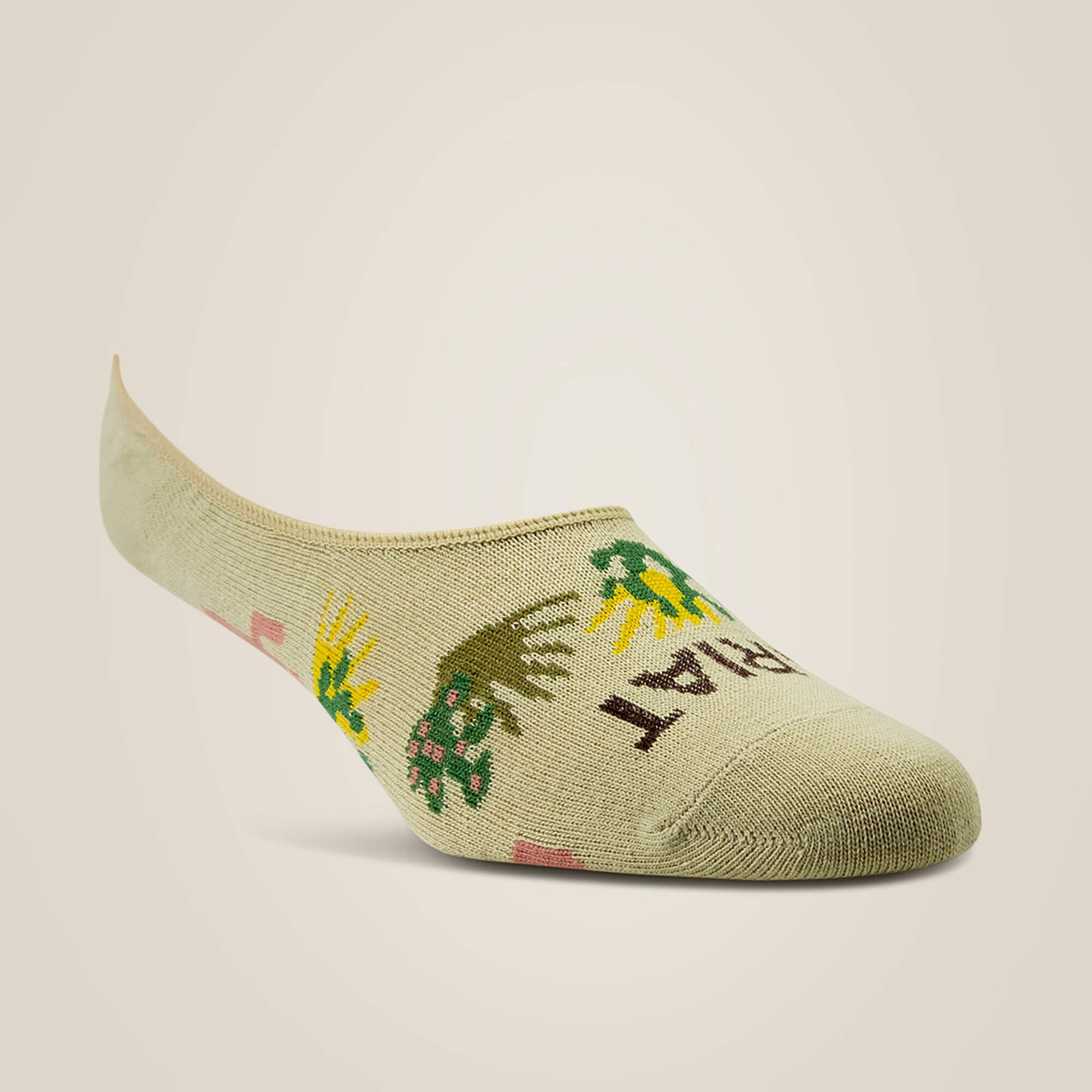 No Slip No Show Sock 2 Pair Multi Color Pack-Ariat