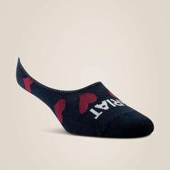No Slip No Show Sock 2 Pair Multi Color Pack-Ariat