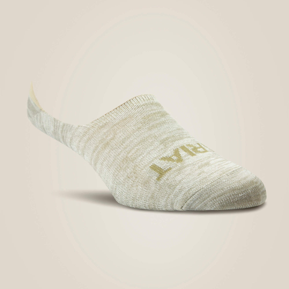 No Slip No Show Sock 4 Pair Multi Color Pack-Ariat