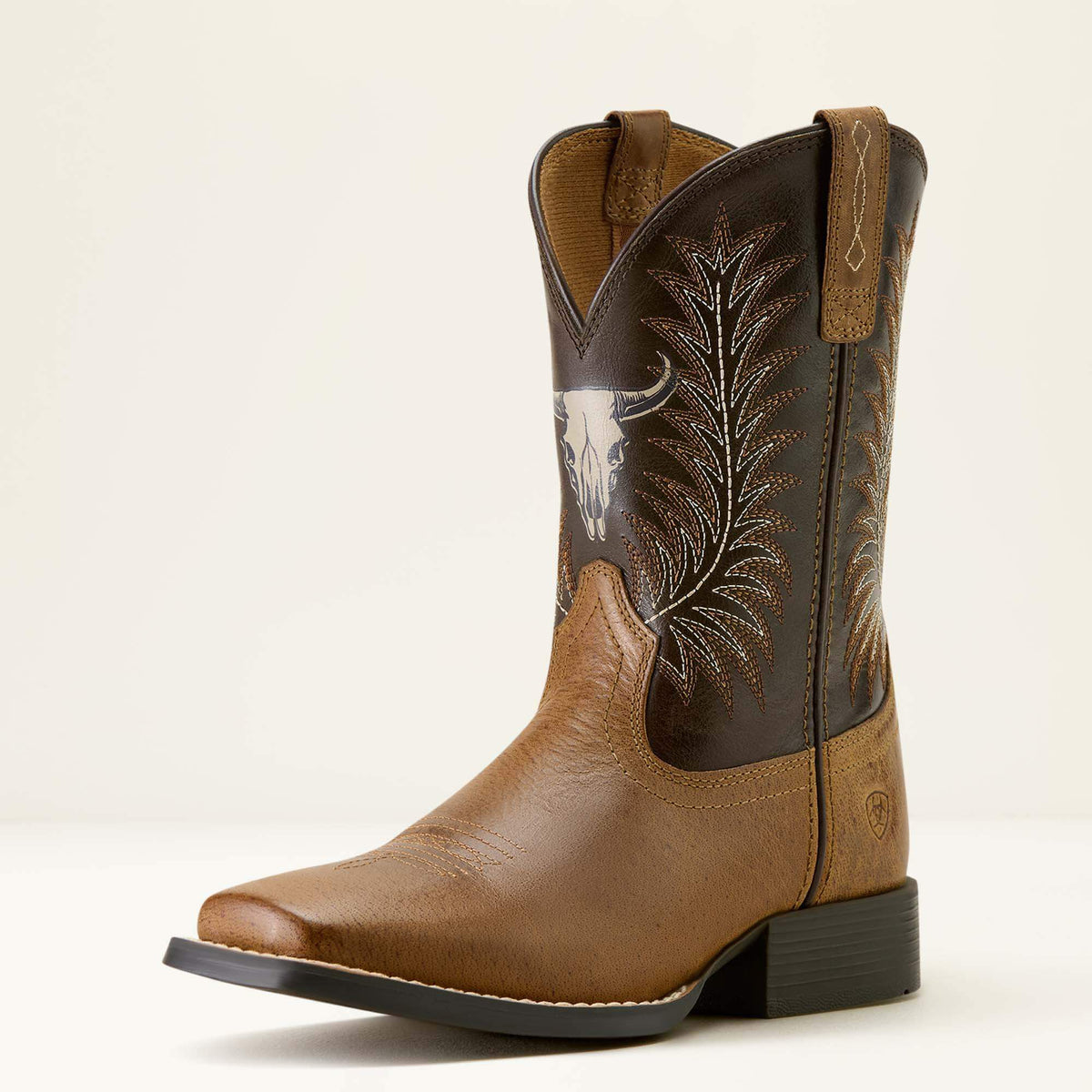 Stampede Wide Square Toe Western Boot-Ariat