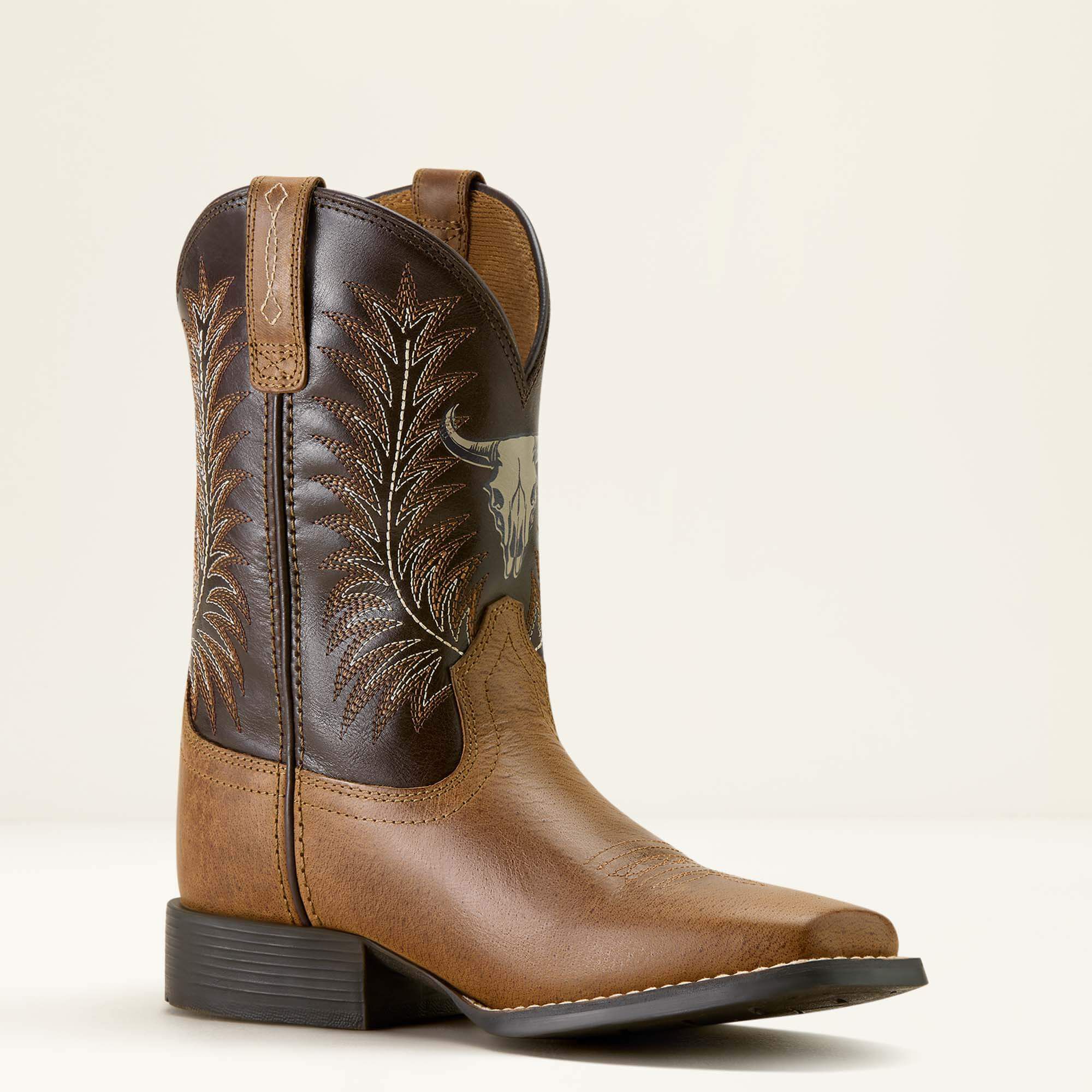 Stampede Wide Square Toe Western Boot-Ariat