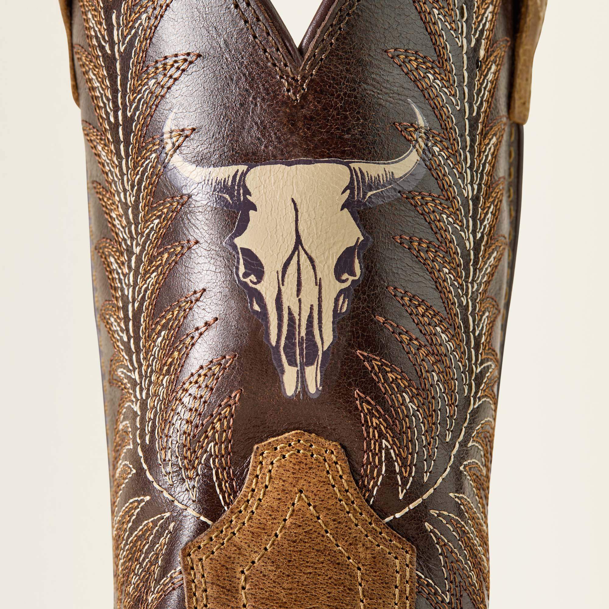Stampede Wide Square Toe Western Boot-Ariat