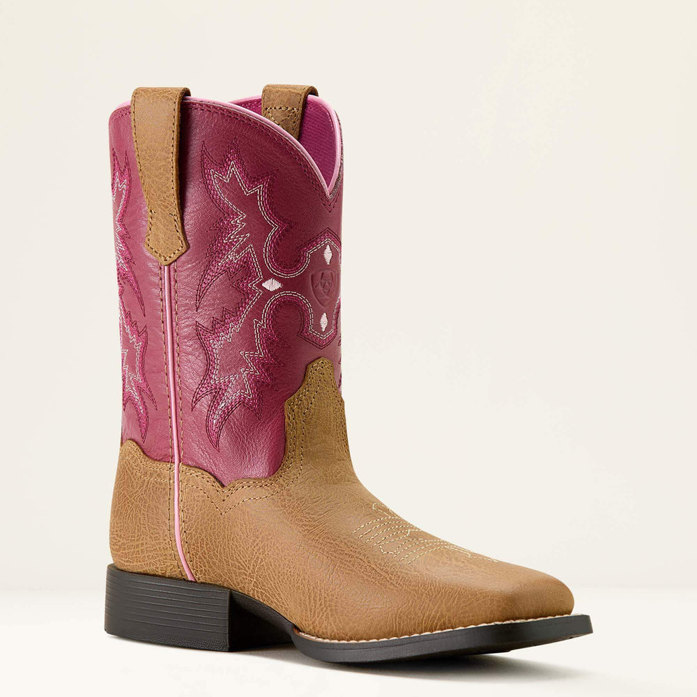Tombstone Wide Square Toe Western Boot-Ariat