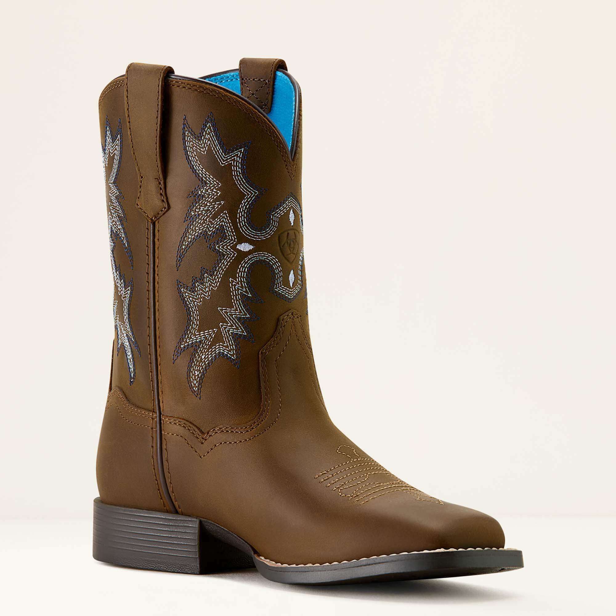 Tombstone Wide Square Toe Western Boot-Ariat