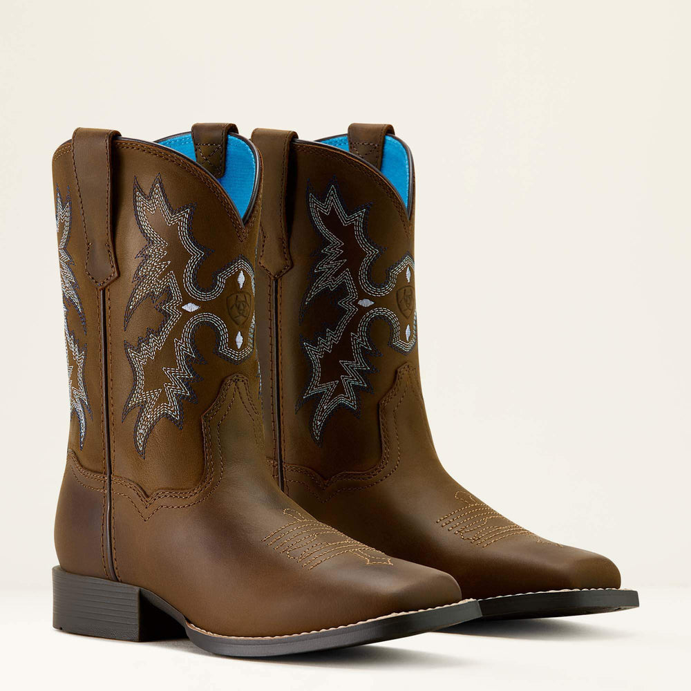 Tombstone Wide Square Toe Western Boot-Ariat