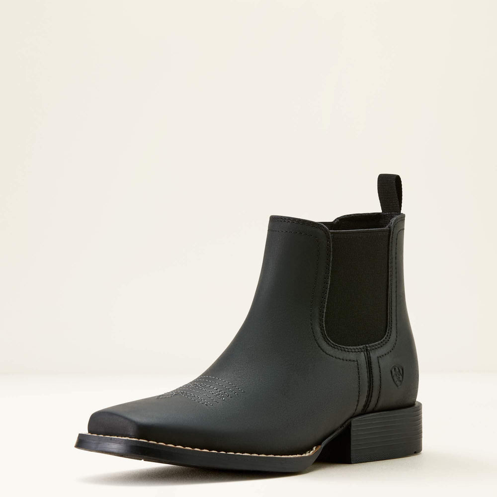Booker Chelsea Wide Square Toe Western Boot-Ariat