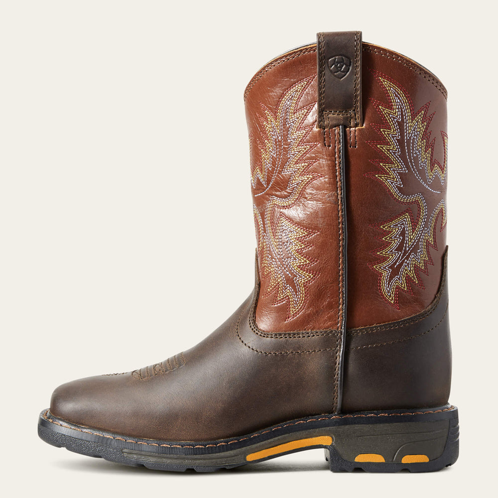 WorkHog Wide Square Toe Boot-Ariat