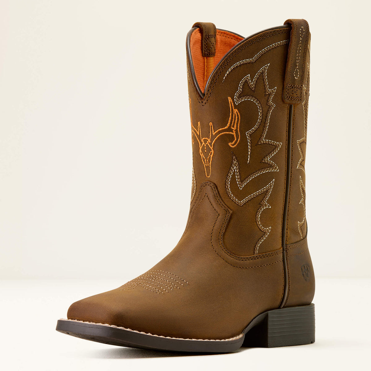 Deer Ridge Wide Square Toe Western Boot-Ariat