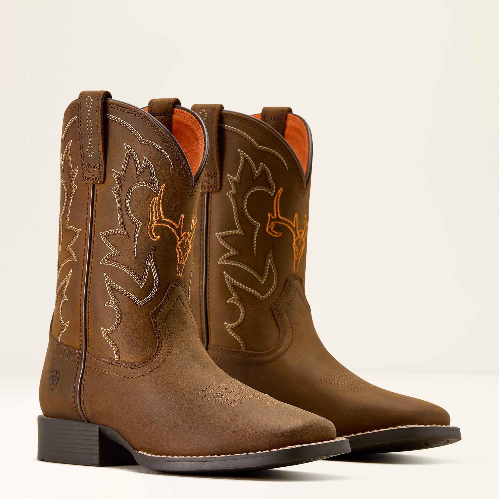 Deer Ridge Wide Square Toe Western Boot-Ariat