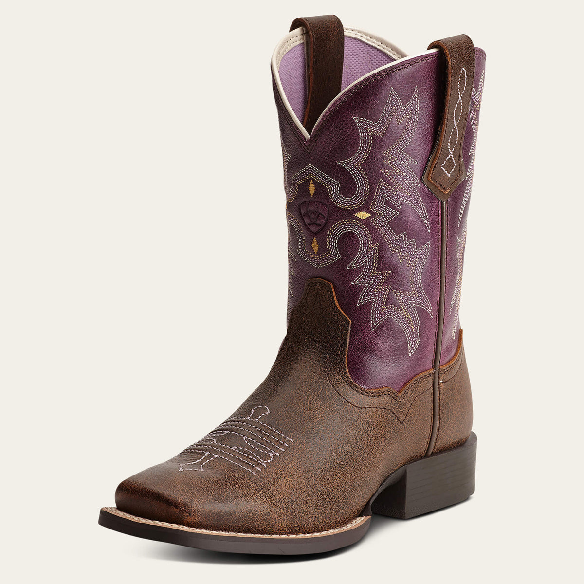 Tombstone Wide Square Toe Western Boot-Ariat