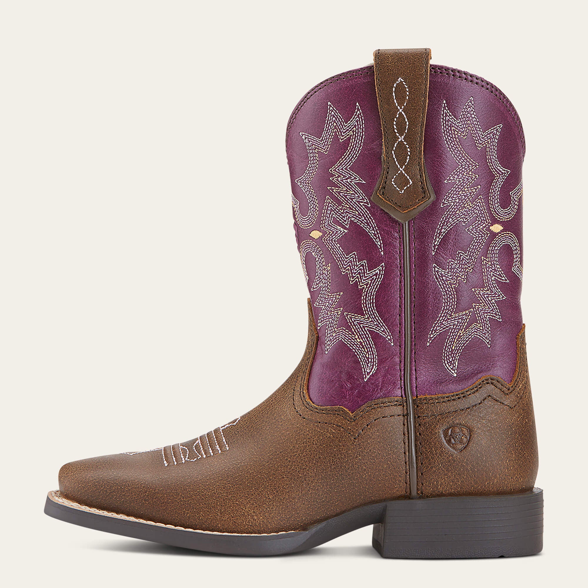 Tombstone Wide Square Toe Western Boot-Ariat
