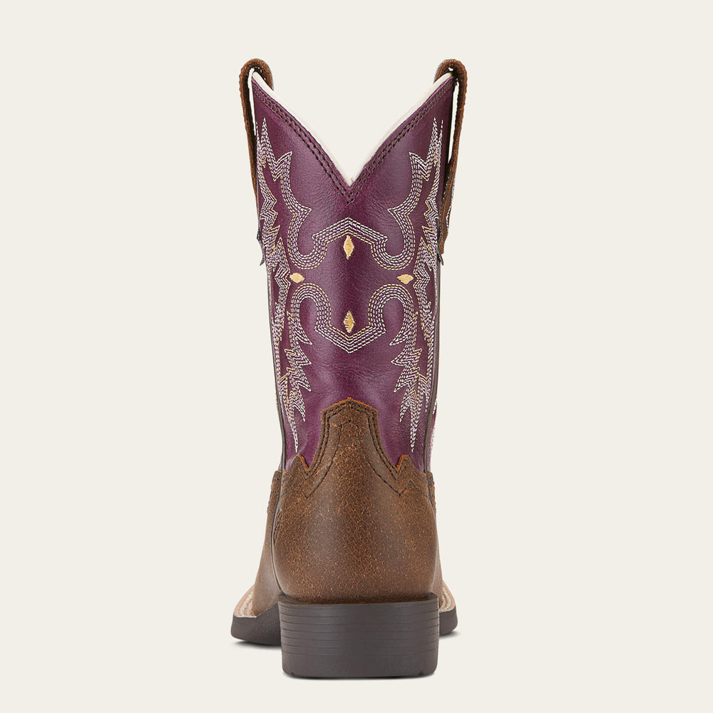 Tombstone Wide Square Toe Western Boot-Ariat