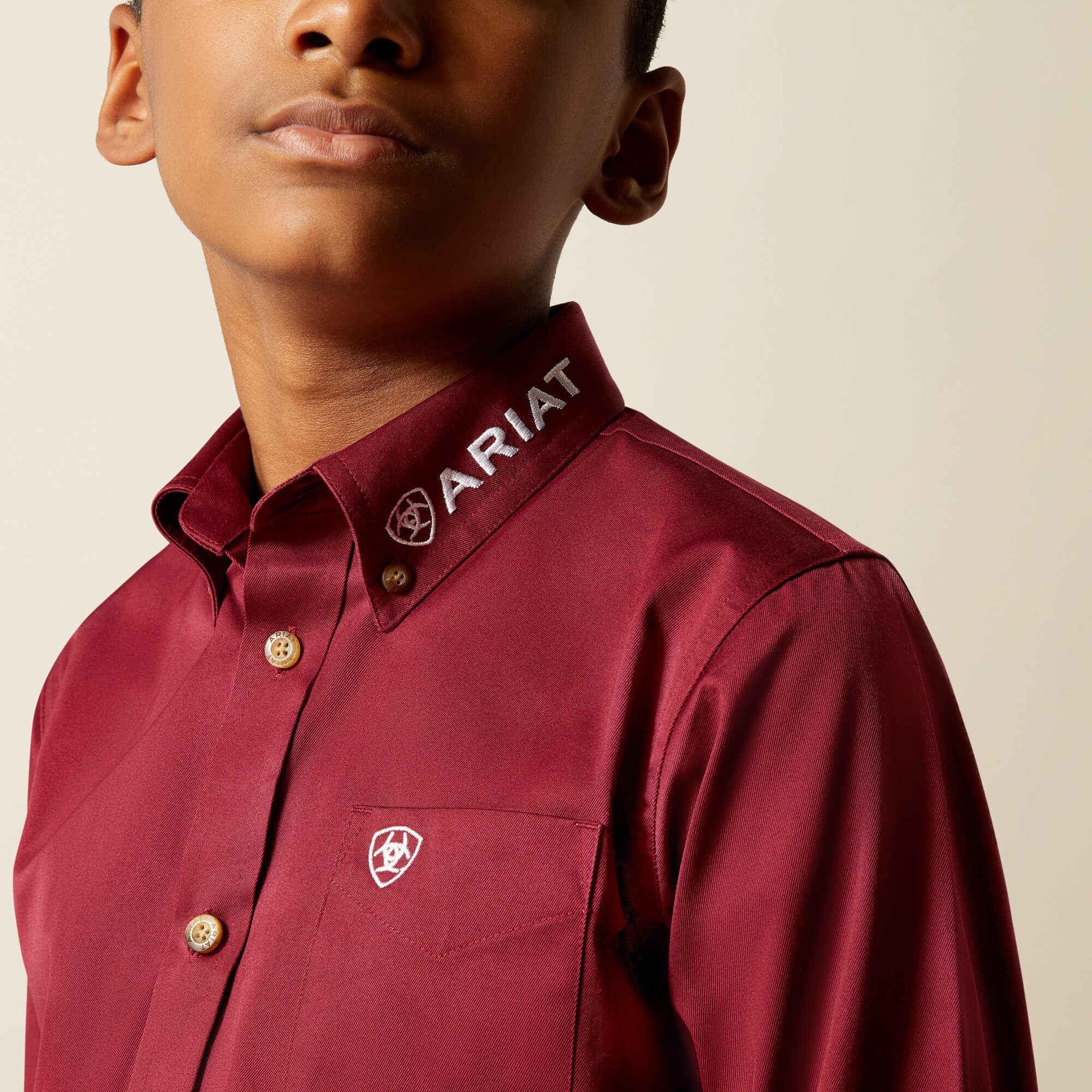 Team Logo Twill Classic Fit Shirt-Ariat