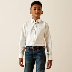 Solid Twill Classic Fit Shirt-Ariat