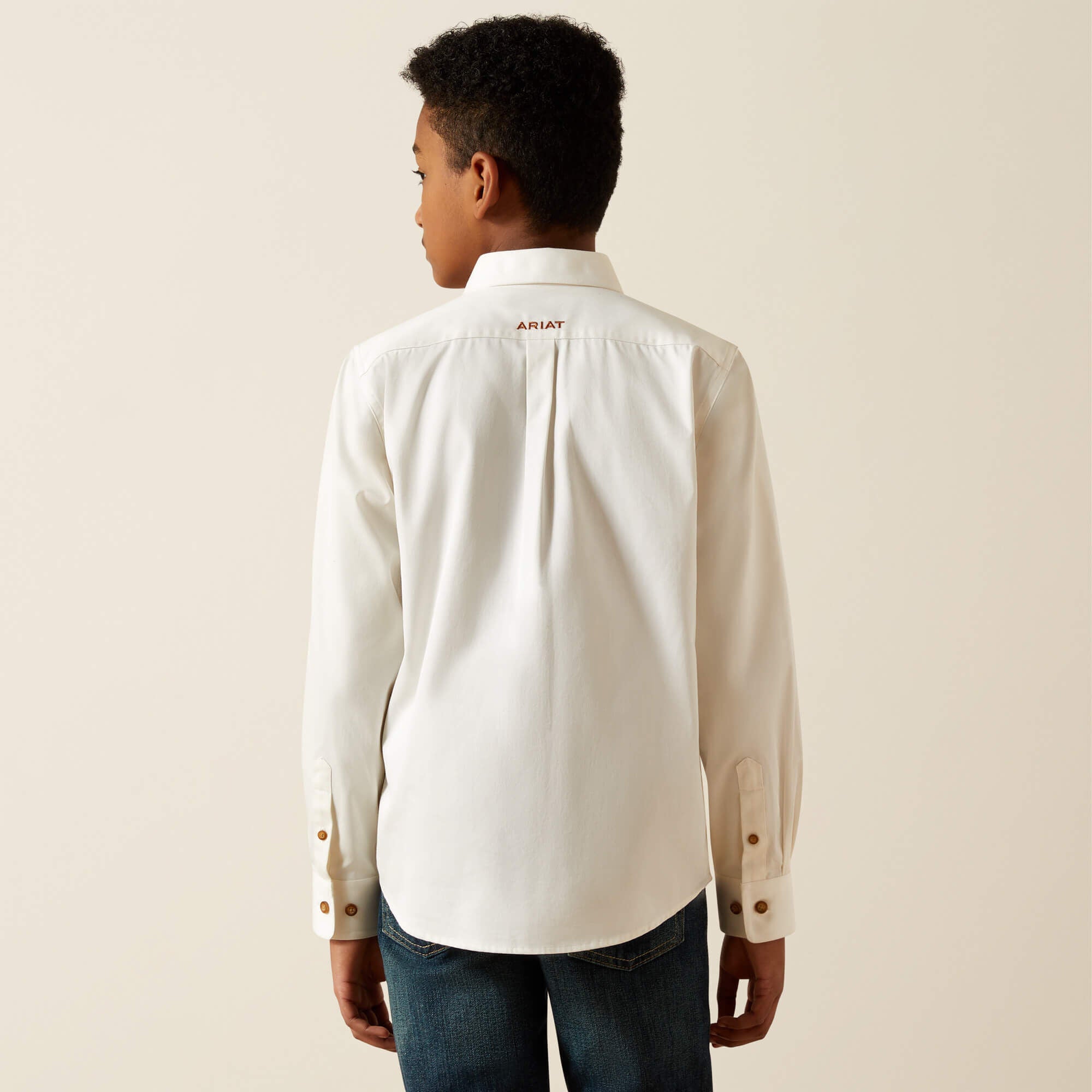 Solid Twill Classic Fit Shirt-Ariat