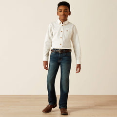 Solid Twill Classic Fit Shirt-Ariat