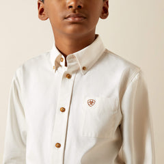 Solid Twill Classic Fit Shirt-Ariat