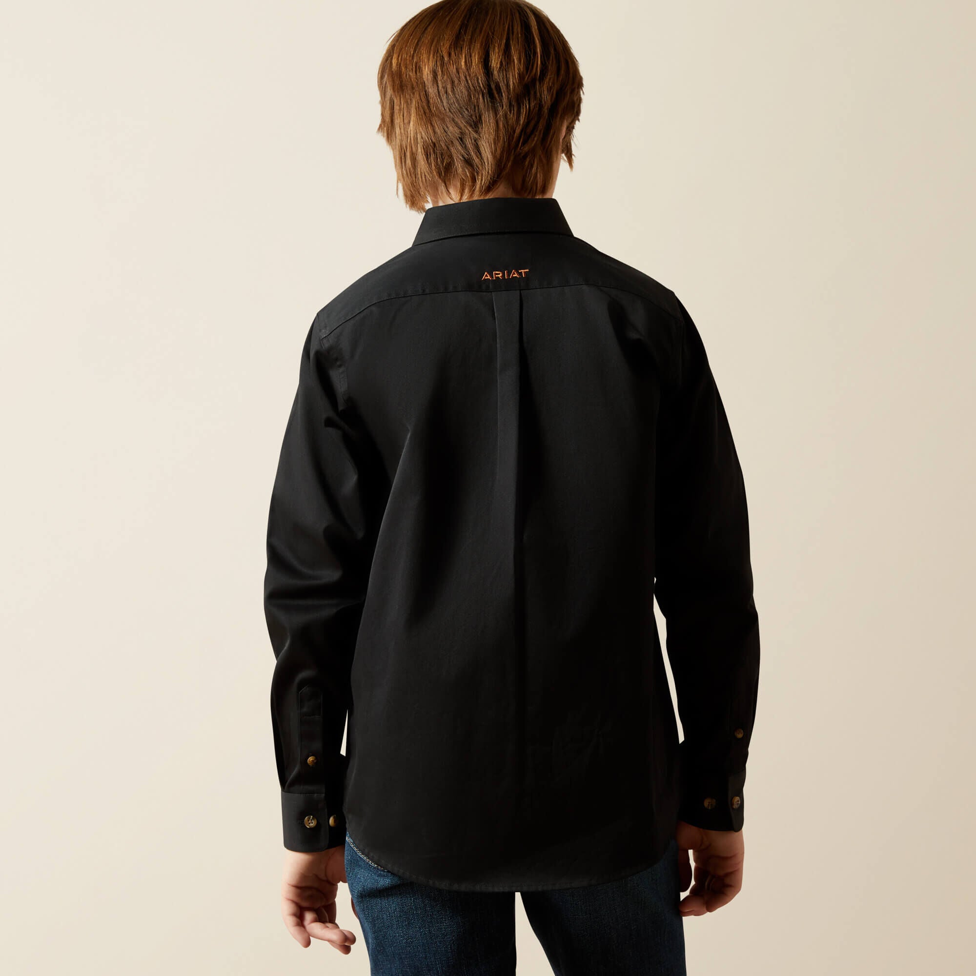 Solid Twill Classic Fit Shirt-Ariat