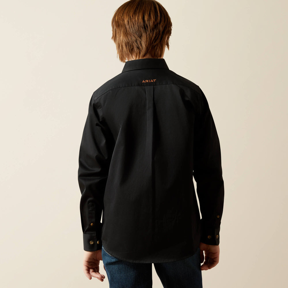 Solid Twill Classic Fit Shirt-Ariat