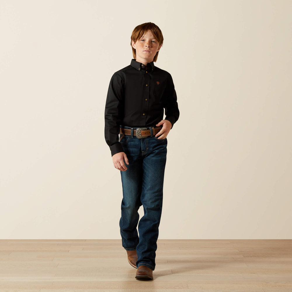 Solid Twill Classic Fit Shirt-Ariat